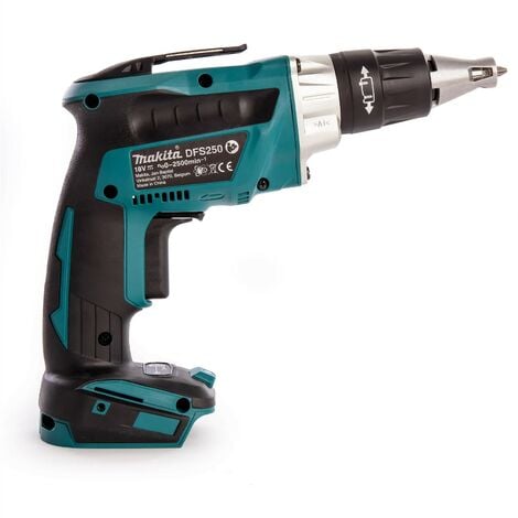 Makita DFS250TJX2 18v Brushless Collated Autofeed Drywall Screwdriver -2x5.0ah