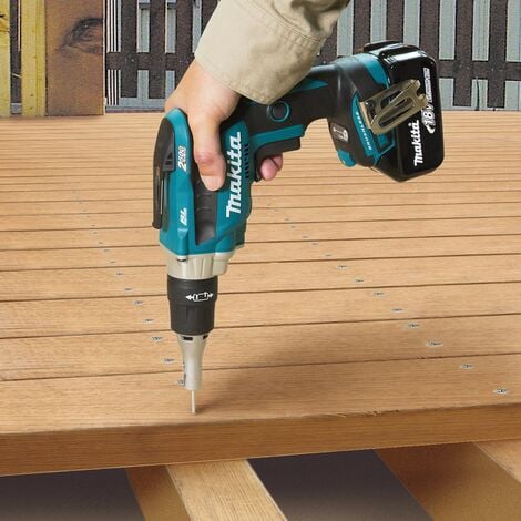 Makita DFS250RTJ 18v Brushless Drywall Screwdriver - 2 x 5.0ah Batteries Makpac