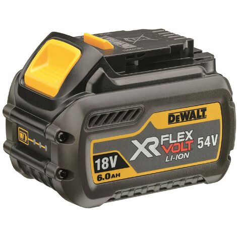 Dewalt DCB546 18v 54v XR Flexvolt 6.0ah Battery Twin Pack + DCB118 Fast Charger