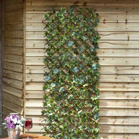 Smart Garden 90cm x 180cm Expanding Maple Leaf Trellis Wheelie Bin Screen