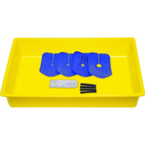 Arctic Hayes Radiator Draining Drain Down Kit Tray, Water Diverting Collars, DT1