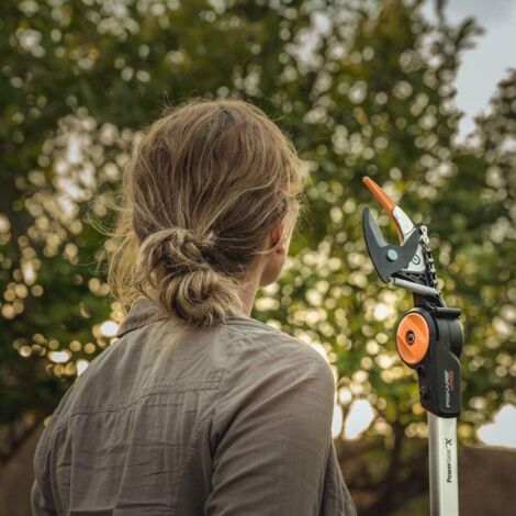 Fiskars 1023625 FSK1023625 UPX82 Powergear Long Reach Tree Pruner Cutter 1.6m