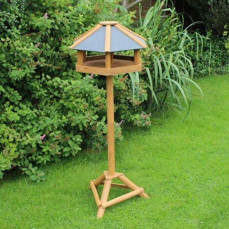 3 or 4. Hanging wooden bird table from kingfisher Big money off deals for 2 