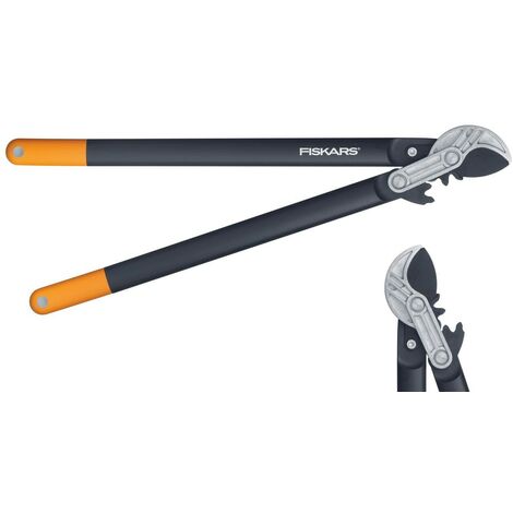 Fiskars 112290 PowerGear FiberComp Bypass Lopper Medium L74 Hook Head FSK112290
