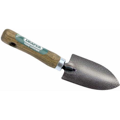 Draper 20707 Young Gardener Children's Hand Trowel with Ash Handle – Durable Carbon Steel Garden Tool for Kids (1/5)
