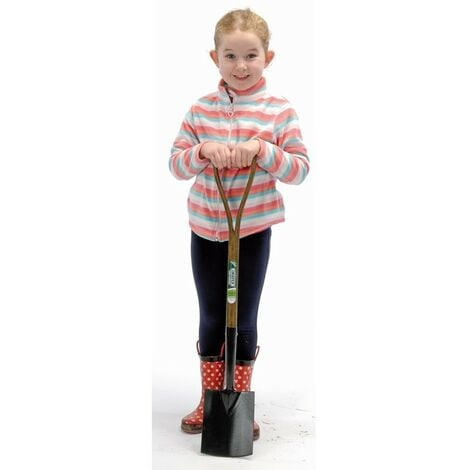 Draper 20686 Childrens Young Gardener Carbon Steel Digging Spade Ash Handle