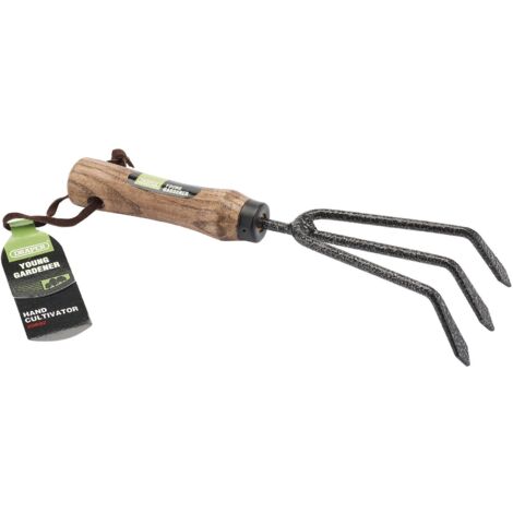 Draper 20692 Young Gardener Childrens Hand Cultivator Carbon Steel Garden Tool (1/5)