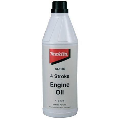 Makita 4 Stroke Engine Oil SAE 30 - 1 ltr Bottle - For EM2651LH BHX2501 +++