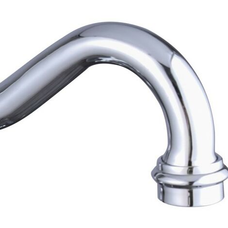 French Classic Traditional Mono Kitchen Sink Basin Mixer Tap Chrome Swivel Spout