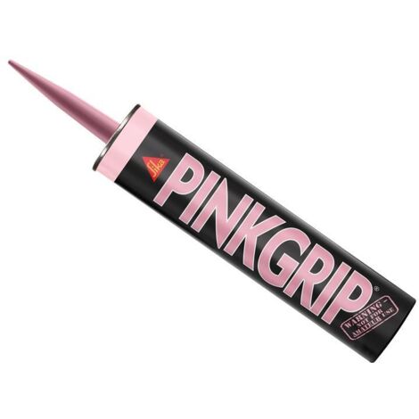 Everbuild PINKGRIP Pinkgrip Heavy-Duty Bonding Adhesive - 350ml Cartridge, Twin Pack