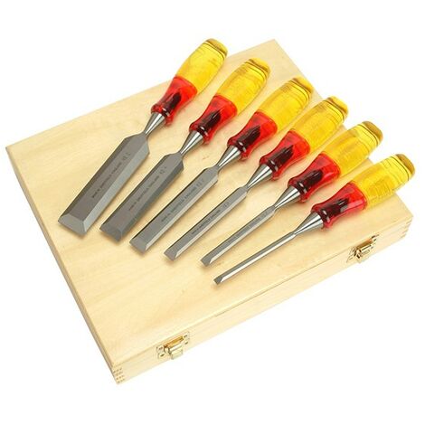 8pc Wood Chisels Set Split Proof Handles Woodworking Carving Tools