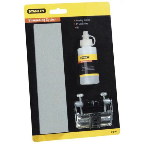 Stanley STA016050 Chisel Sharpening Set Honing Guide, Stone and Oil 0-16-050 (1/5)
