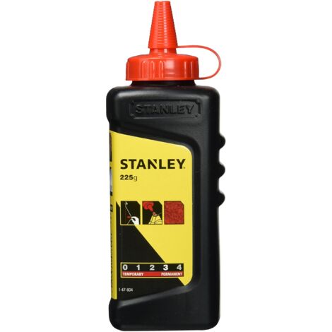 Stanley Red Chalk Line Refill 225g 8oz STA147804 1-47-804 1-47-404 Chalk Reel