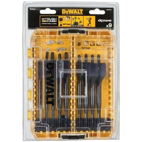 Dewalt spade clearance bit set