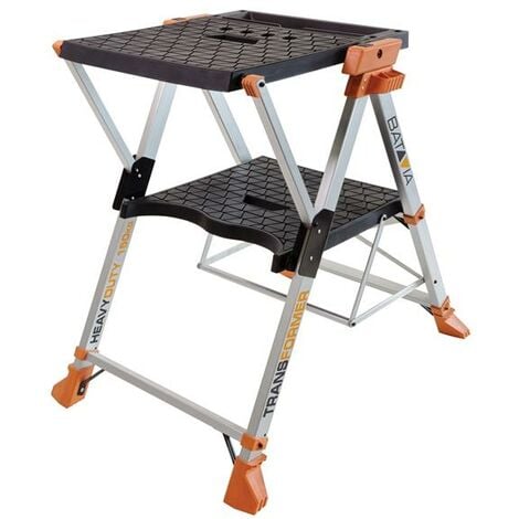 Batavia 7062245 Transformer Multi Function Work Bench Stand Trestle Step Ladder