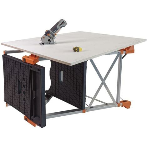 Batavia 7062245 Transformer Multi Function Work Bench Stand Trestle Step Ladder