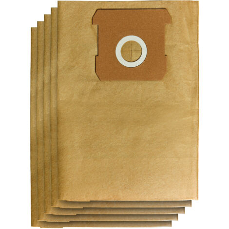 Einhell 12L Vac Filter Replace Dust Bags X5 EIN2351159 For TCVC1812S TC-VC 1812S (1/5)