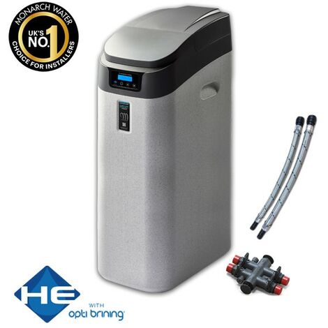 Monarch Matrix HE FreeFlow Water Softener Ultimate Series 22mm Hoses Pressurised