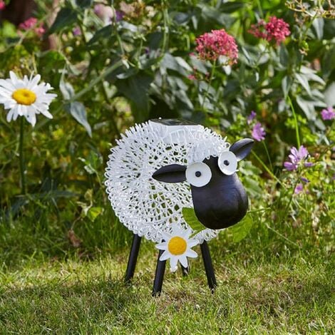 Smart Garden Solar Dolly The Sheep Silhouette Light Garden Light Figure Ornament