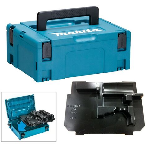 Makita Makpac 66 Piece Drill Screwdriver Accessory Set + Combi Drill Case +Inlay
