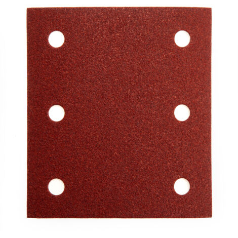 10 X Makita 80 Grit 114mm X 101 1/4"" Sheet Palm Sander Sanding Sheets BO4555