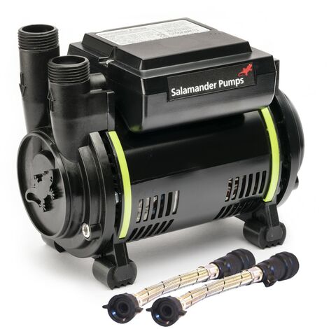 Salamander CT85XTRA Shower Single Booster Pump 2.5 Bar CT85 Xtra + AV Hoses (1/5)