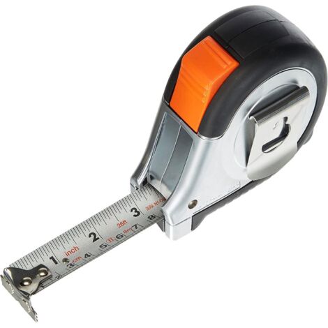 Bahco MTS Reversible Magnetic Tip Auto Pocket Tape 8m/26ft (Width 25mm) BAHMTS825E (1/4)