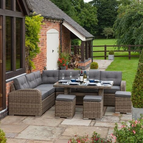 Rowlinson rattan garden discount furniture