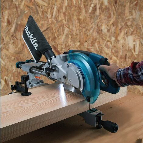 Makita LS0815FL 110v 216mm 8.5"" Slide Compound Mitre Saw Laser Guide Inc Blade