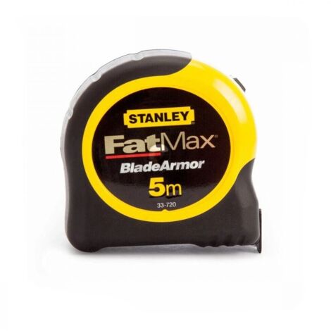 Stanley 0-33-720 Fatmax 4 x STA033720 5m Blade Armor Metric Only Tape Measures (1/5)