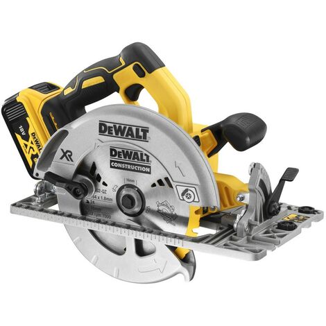 Dewalt DCS572P2 18v XR Brushless 184mm Circular Saw Guide Rail Base - 2 x5.0ah