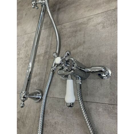 Traditional Dual Control Thermostatic Exposed Shower Mixer Valve ...