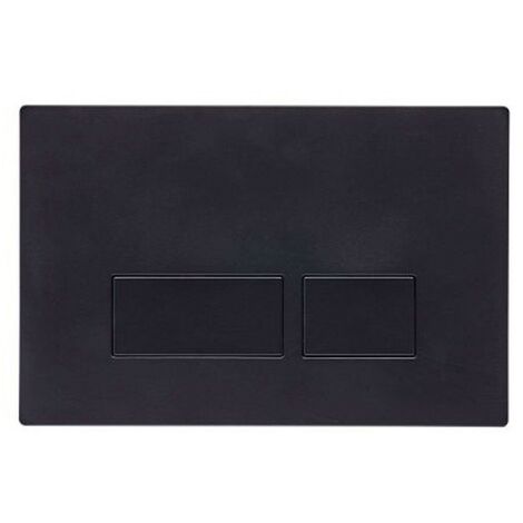 Roper Rhodes Cascade Concealed Dual Flush WC Toilet Cistern + Plaza Black Plate