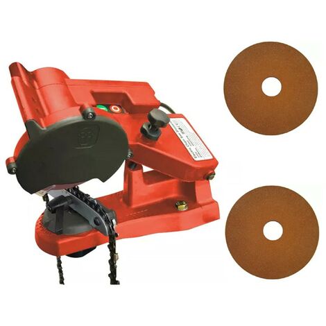 Faithfull Electric Chainsaw Sharpener Bench Mounted x2 Grind Wheels FPPCHAINSS