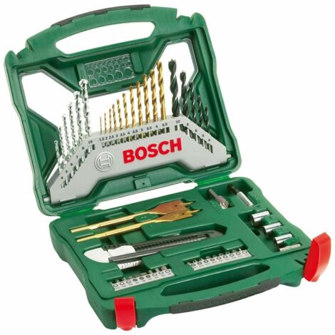 Bosch 50-Piece Titanium Drill & Screwdriver Bit Set - X-Line