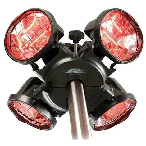 La Hacienda U3-R20 Heatmaster Electric Outdoor Garden Patio Heater Parasol Mount
