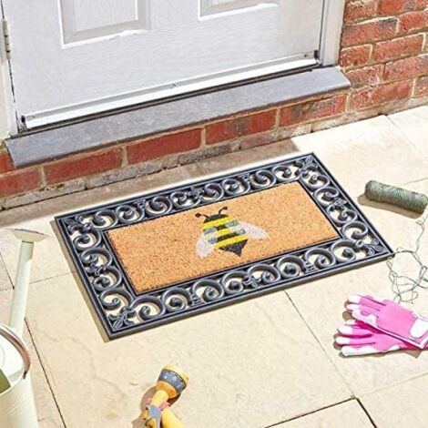 Smart Garden Buzz Bee Patterned Doormat Coir Mix Match Easy Change Mat Insert (1/4)