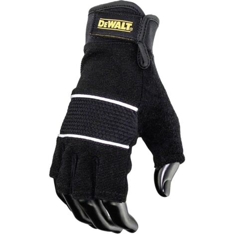 DEWALT Fingerless Performance Gloves - Large DEWDPG213L