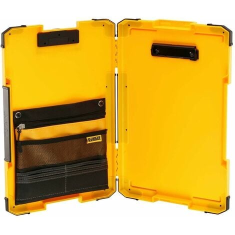 Dewalt DWST82732-1 TSTAK Clipboard Organiser LED Light + Pouch + Drill Case