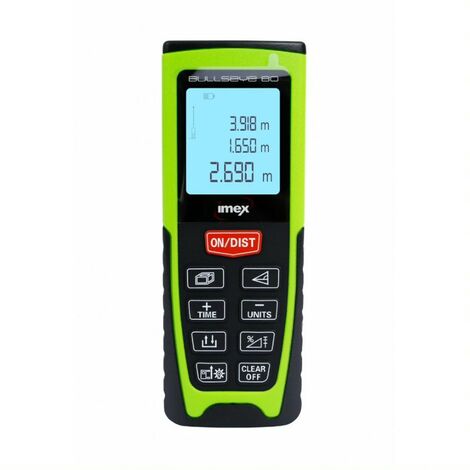 Imex Bullseye 80 Laser Distance Measurer 80m BE80