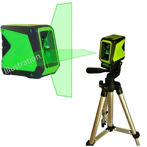 Imex 012-L2GS Green Cross Line Laser Level 20m Range Self Levelling ...