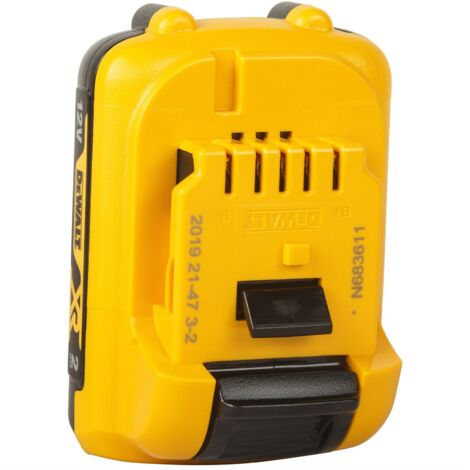Dewalt 12v 2.0Ah Battery Lithium Ion XR Slide Battery DCB127 - Fits Old 10.8v