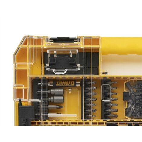 Dewalt DT70762 85PC Screwdriver Drill Bit Set HSS + Toughcase + Drill Tstak Case