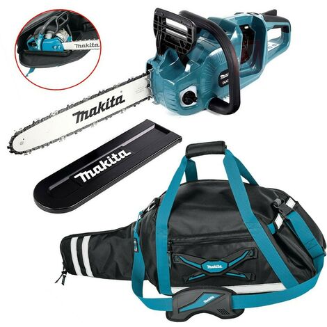 Makita DUC353Z Twin 18v / 36v LXT Lithium Cordless 35cm Chainsaw Bare +Carry Bag