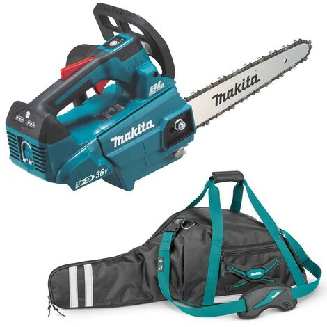 Makita DUC256Z Twin 18v / 36v LXT Cordless Lithium Ion Chainsaw 250mm Bare & Bag