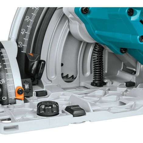Makita DSP600Z 36v Twin 18v Brushless Plunge Cut Circular Saw 1x 1m Guide Rail