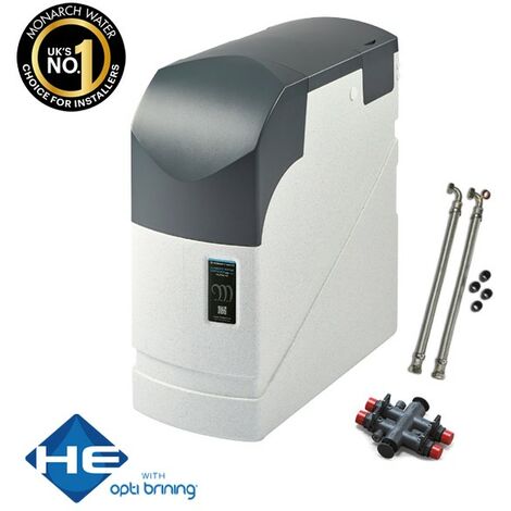 Monarch ULTRA HE Smart Battery Water Softener Block Salt Twin Tank 28mm Supply