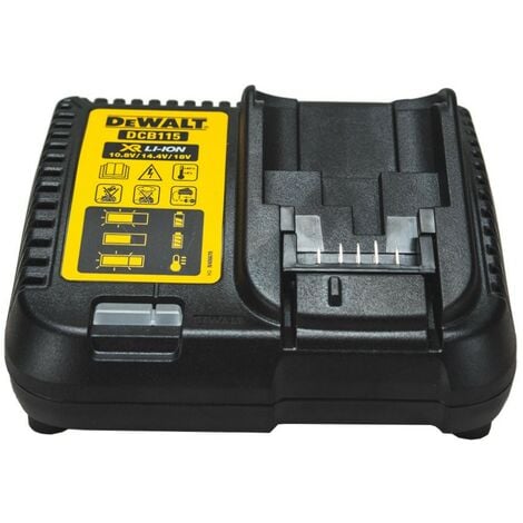 DeWalt DCB115 Lithium 18v XR Fast 30 Min Battery Charger + Tstak Drill Case