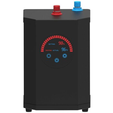 Digital Touch Screen Instant Hot Water Tank 1.5kw for Boiling Water Tap + Filter