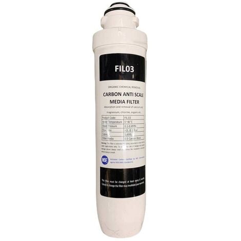 Water Filter 10"" Cartridge - Boiling Hot Water Tap 6mm / 10mm Connector Housing